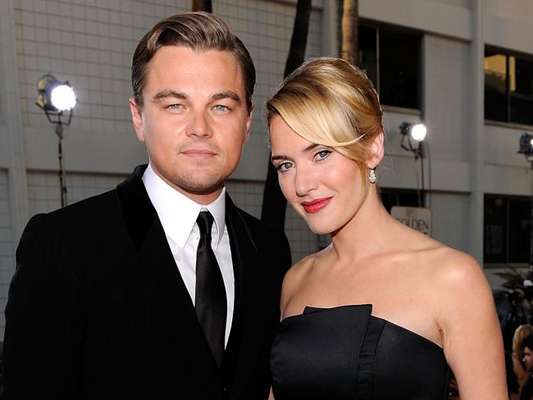 Kate Winslet nega romance com Leonardo DiCaprio após flagra: 'Leiloamos jantar'