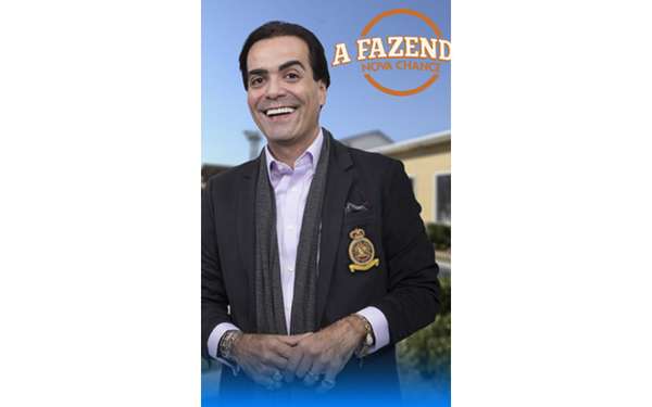 FABIO ARRUDAConsultor de etiqueta e estilo e apresentador de TV, 47 anos Ex-A Fazenda