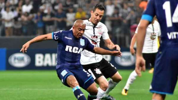 Corinthians e Racing se enfrentam dia 20