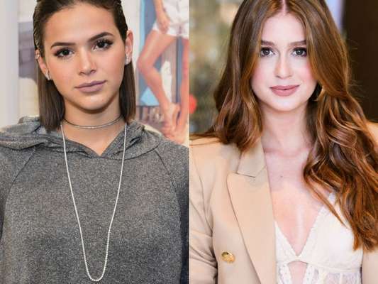 Rival de Marina Ruy Barbosa na novela 'Deus Salve o Rei', Bruna Marquezine foi convidada para o casamento da atriz