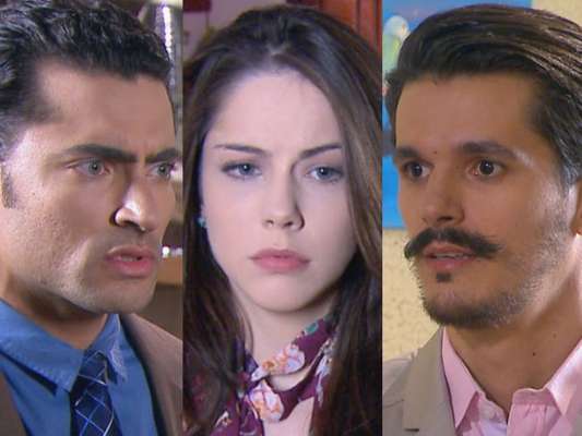 Gustavo (Carlo Porto), durante jantar com Verônica (Elisa Brites), não gosta de ver Cecília (Bia Arantes) com André (Bruno Lopes) e é rude com os dois no capítulo que vai ao ar quarta-feira, dia 15 de novembro de 2017, na novela 'Carinha de Anjo'
