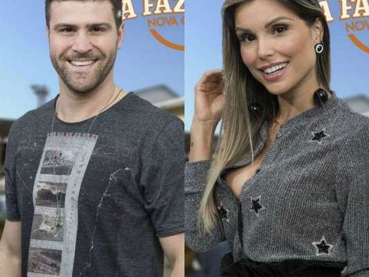 Marcelo Ié Ié e Flávia Viana estão na Roça de 'A Fazenda - Nova Chance'