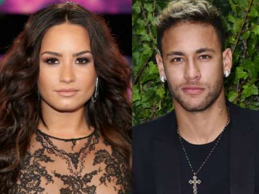 Em Londres, Demi Lovato assistiu jogo do Brasil nesta terça-feira, 14 de novembro de 2017