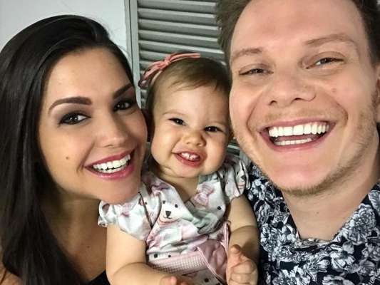 Melinda, filha de Thais Fersoza e Michel Teló, atualmente está com 1 ano e 3 meses
