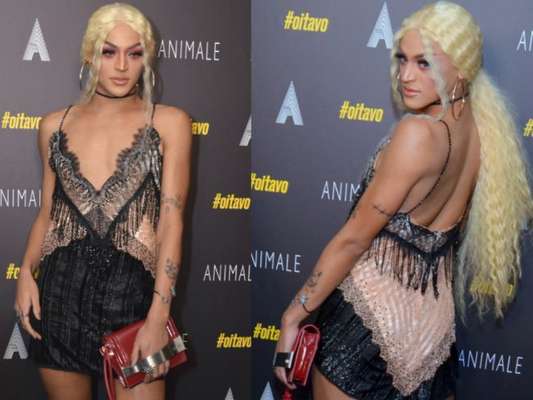 Pabllo Vittar brilha ao prestigiar o curta metragem #OITAVO, no cinema Roxy, em Copacabana, Rio de Janeiro, na noite desta quarta-feira, 6 de novembro de 2017