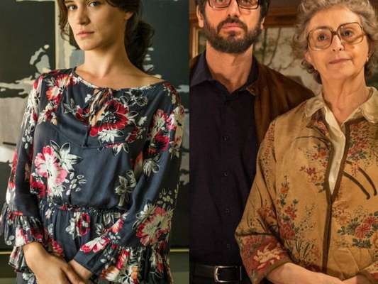 Clara (Bianca Bin) arma e desmascara Samuel (Eriberto Leão) para Adnéia (Ana Lucia Torre), na novela 'O Outro Lado do Paraíso'