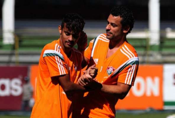 11/08/2015 - Fred e Gustavo Scarpa nas Laranjeiras