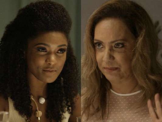 Em "O Outro Lado do Paraíso": Nádia (Eliane Giardini) terá que cuidar de Raquel (Érika Januza) após acidente