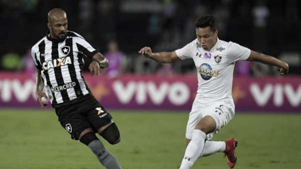4/11/2017: Botafogo 1x2 Fluminense, no Estádio Nilton Santos - Tricolor venceu o último Clássico Vovô pelo Brasileirão