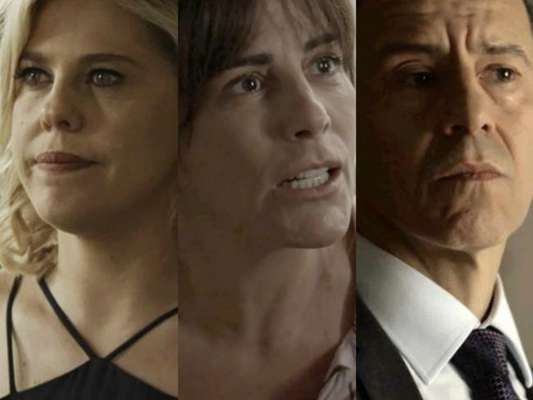 Na novela 'O Outro Lado do Paraíso', Beth (Gloria Pires) contará toda a verdade sobre Jô (Barbara Paz) para o ex-marido e Henrique (Emilo de Mello) finalmente pedirá o divórcio à vilã no capítulo que vai ao ar na terça-feira, 06 de março de 2018