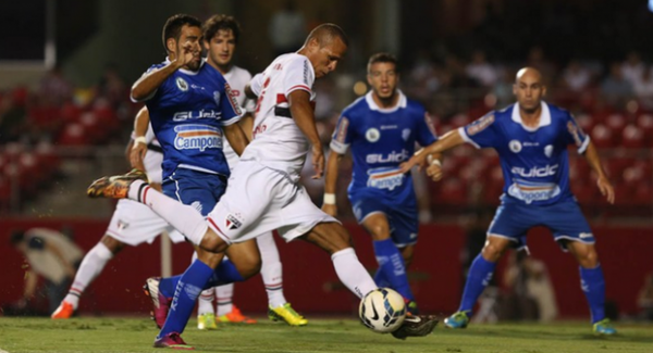 Último confronto: 9/4/2014 - São Paulo 3x0 CSA-AL - Copa do Brasil