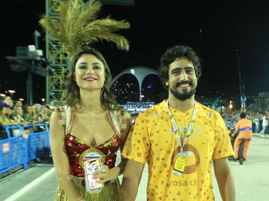 Thaila Ayala conta apelido carinhoso do namorado, Renato Góes em entrevista no 'Vídeo Show' desta segunda-feira, dia 19 de fevereiro de 2019
