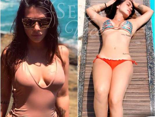 Mayra Cardi mostrou o antes e depois de Cleo em seu Instagram nesta segunda-feira, 26 de fevereiro de 2018