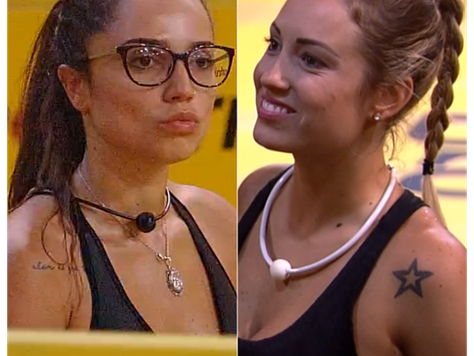 Prova do Líder do "BBB18" é vencida por Paula e Jéssica. Haja resistência!
