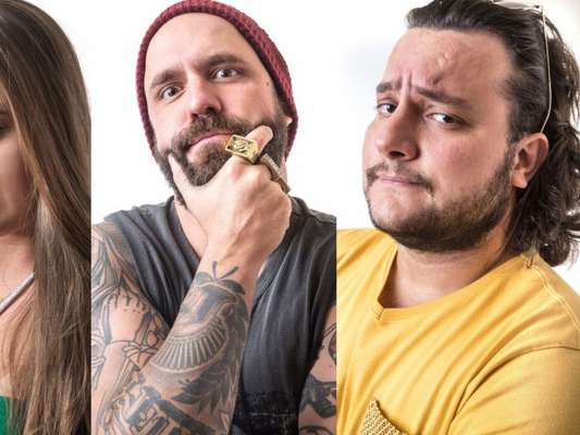 Patrícia, Caruso e Diego estão no Paredão do 'BBB18', em 12 de março de 2018