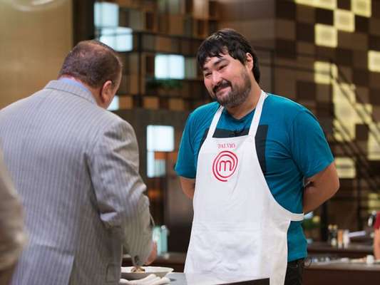 Dalvio se tornou o primeiro eliminado da 5ª temporada do "MasterChef Brasil" nesta terça-feira (21)