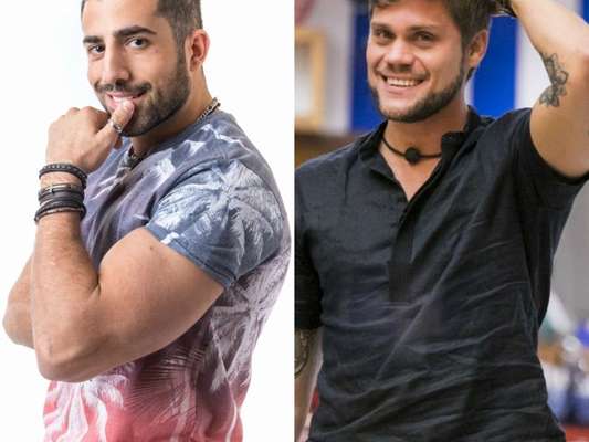 Breno e Kaysar foram indicados ao Paredão no 'BBB 18' deste domingo, 15 de abril de 2018