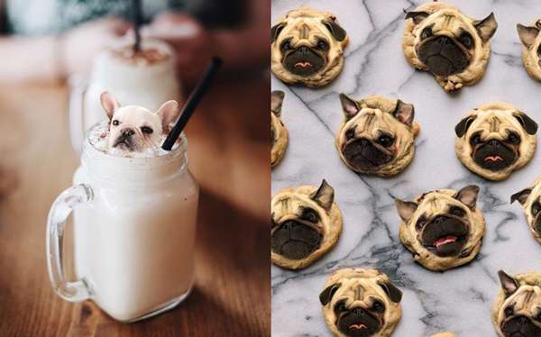 Dogs In FoodsO perfil Dogs In Foods já tem mais de 100 mil seguidores e tudo graças às artes maravilhosas que são postadas por lá. Quem é que não ama cachorros? Comida então, nem se fala. Foto: Reprodução/Instagram @dogs_infood | Reprodução/Instagram @dogs_infood