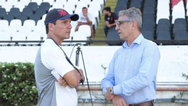Alexandre Campello com Zé Ricardo. Confira a seguir outras imagens na galeria especial do LANCE!
