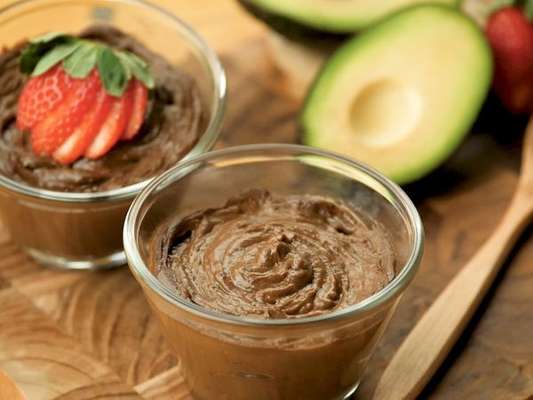 Mousse de chocolate vegano