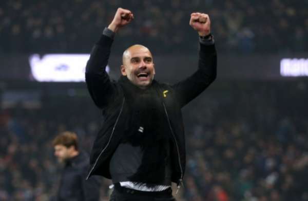 Veja imagens de Guardiola pelo City