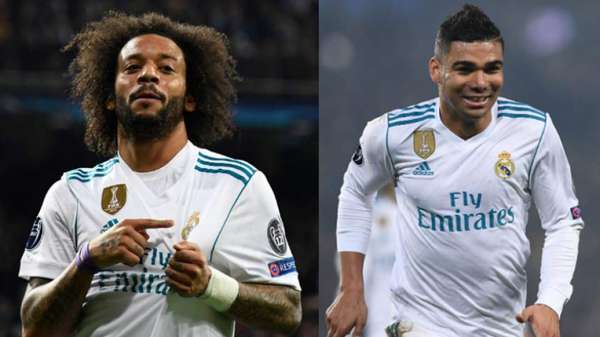 Marcelo e Casemiro aumentaram a coleção de títulos. Neste sábado, após a vitória sobre o Liverpool, o lateral e o volante se tornaram os primeiros brasileiros com quatro conquistas da Liga dos Campeões. Antes, eles saíram de campo como campeões em 2014, 2016 e 2017.