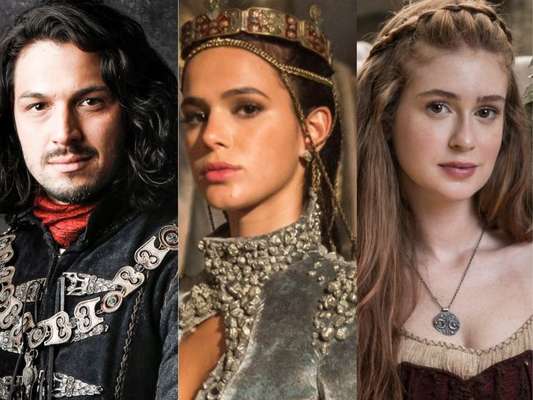 Catarina (Bruna Marquezine) conta a Afonso (Romulo Estrela) o acordo de Amália (Marina Ruy Barbosa) com Beatriz (Paula Fernandes) nos próximos capítulos da novela 'Deus Salve o Rei'