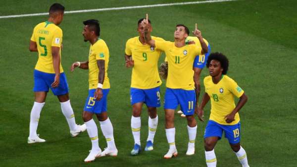 Brasil empatou com a Suíça e divide segunda colocação com os europeus