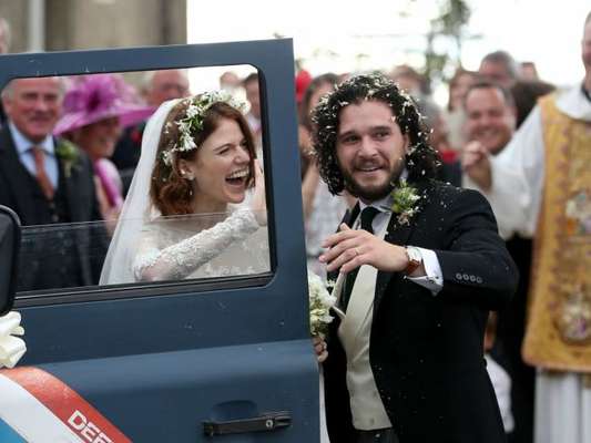Kit Harington e Rose Leslie, de 'Game of Thrones', se casam na Escócia neste sábado, dia 23 de junho de 2018