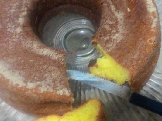Bolo de aipim delicioso