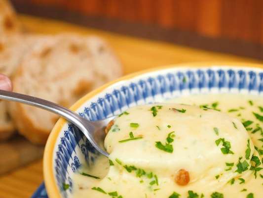 Sopa de mandioquinha
