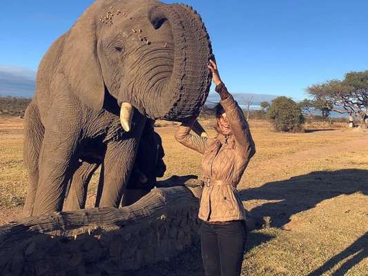 Grazi Massafera compartilhou fotos da viagem à África do Sul em seu Instagram, nesta segunda-feira, 16 de julho de 2018