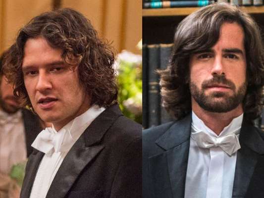 Edmundo (Nando Rodrigues) se desespera ao ferir Rômulo (Marcos Pitombo), nos próximos capítulos da novela 'Orgulho e Paixão': 'Matei meu irmão!'