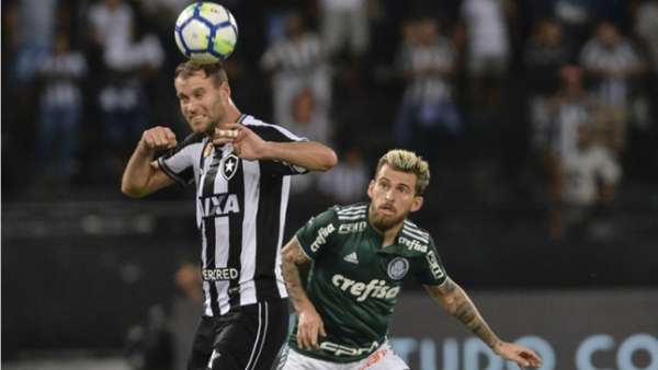 Último encontro: Botafogo 1 x 1 Palmeiras - 1ª rodada do Brasileirão