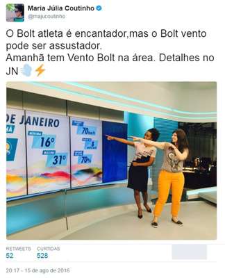 Acessibilidade à informação - Nada melhor para o público compreender as mudanças climáticas do que uma boa comparação, não é mesmo? Que tal esta com o homem mais rápido do mundo, Usain Bolt, e um vento com velocidade poderosa?