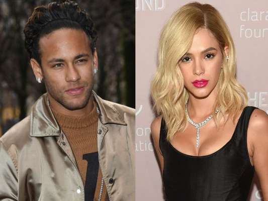 Neymar se assusta ao ver Bruna Marquezine de cabelo loiro: 'Eita p*'