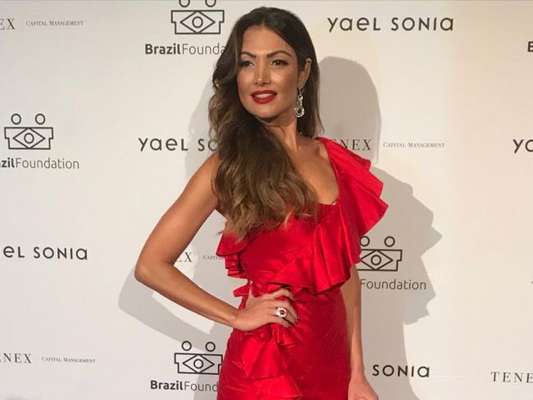 Patrícia Poeta prestigiou o evento de gala da Brazil Foundation, em Nova York, nesta quinta-feira, 13 de setembro de 2018