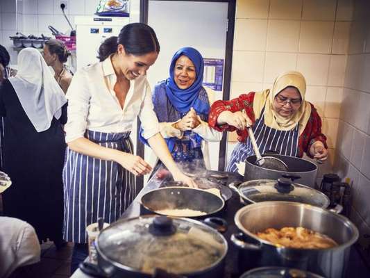 Meghan Markle lançou o livro 'Together', seu primeiro projeto solo como duquesa de Sussex, nesta segunda-feira, dia 17 de setembro de 2018