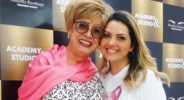 Nany People e a designer Anacélia Santiago: boa ação para levantar a autoestima feminina