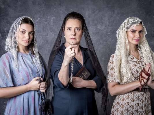 Na nova novela das 9, 'O Sétimo Guardião', a cidade de Serro Azul terá um grupo de religosos fervorosos