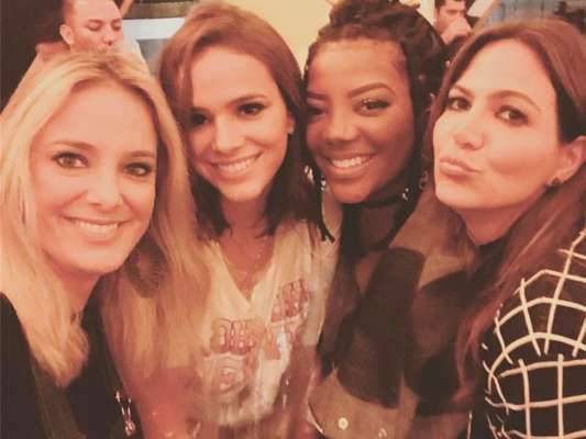 Ticiane Pinheiro disse que o maior porre que teve foi com Bruna Marquezine, Ludmilla e Carol Sampaio no Lollapalooza do ano passado