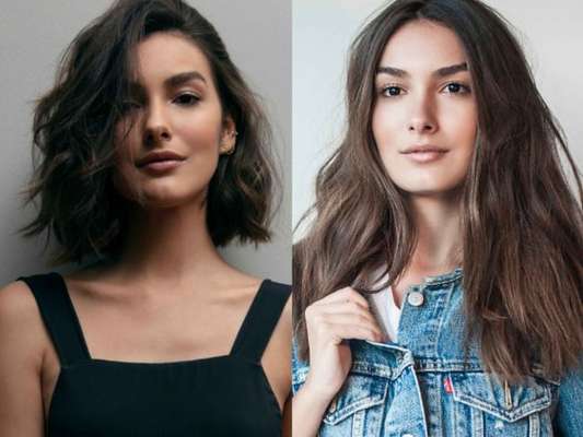 Marina Moschen adere a corte chanel para 'Verão 90 graus' nesta terça-feira, dia 06 de outubro de 2018