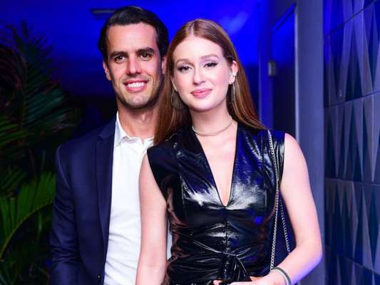 Marina Ruy Barbosa ganhou carinho do marido, Xande Negrão, em vídeo nesta quarta-feira, 7 de novembro de 2018