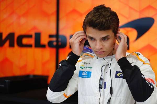 Lando Norris - O novato Lando Norris estreará na Fórmula 1 em 2019 pela McLaren, na vaga de Stoffel Vandoorne. Seu companheiro será Carlos Sainz Jr.