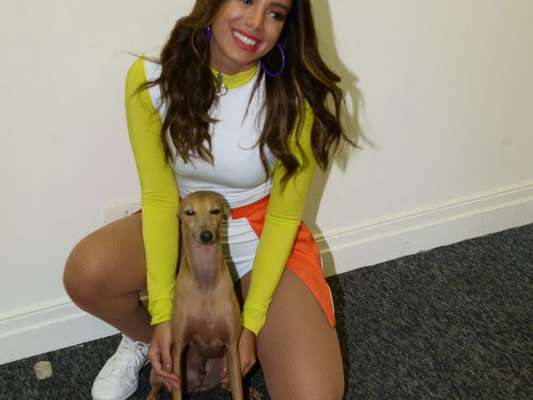 Anitta voltou ao Brasil depois de passar um mês viajando pelos Estados Unidos