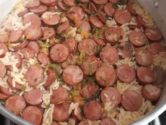 Arroz carreteiro da lu
