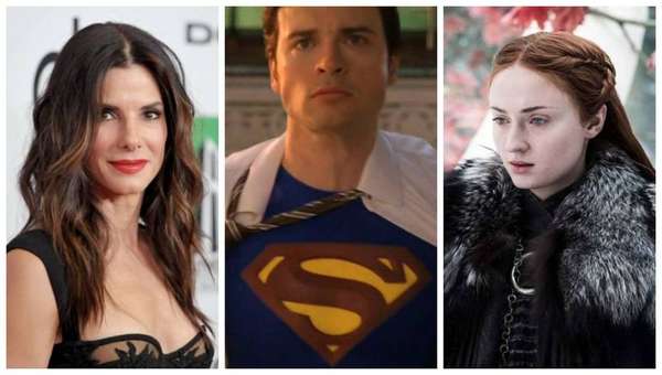 Sandra Bullock, Tom Welling e Sophie Turner - Os atores Sandra Bullock, Tom Welling e Sophie Turner.