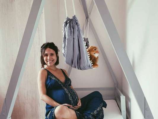 Ex-Malhação, Daphne Bozaski está na reta final da gravidez