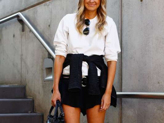 Elle Ferguson: casual, mas com muito estilo