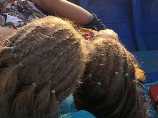 Filha de Angélica apareceu com trança nagô no cabelo e Xuxa elogiou: 'Eva linda'